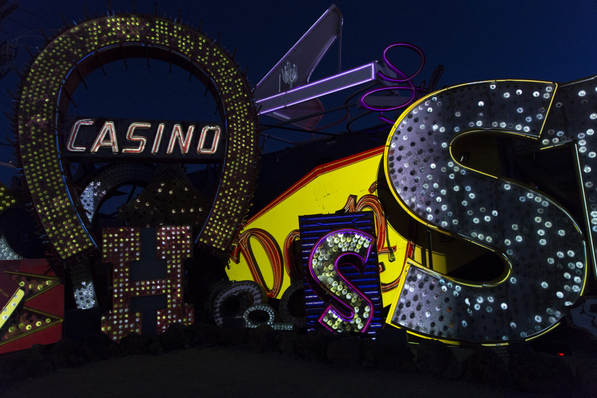 Neon Museum in Las Vegas Launches Immersive Projection Experience, Bringing Unrestored Signs to Life