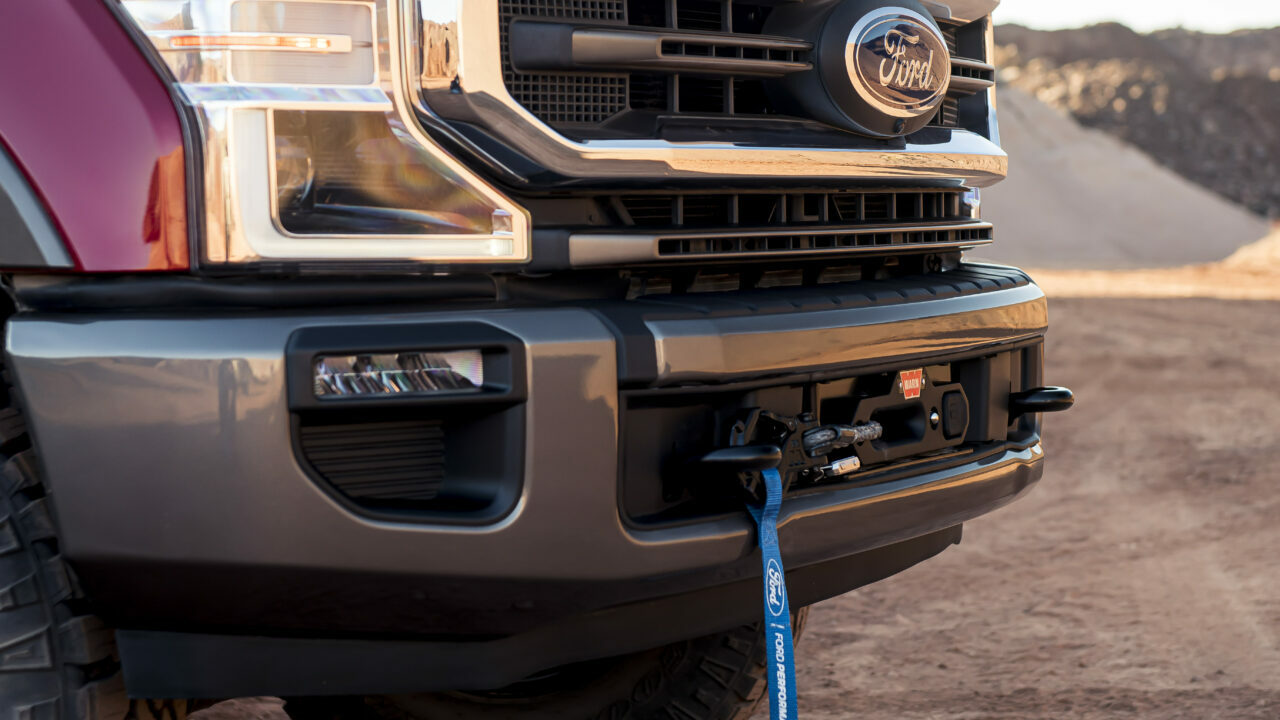 Ford Adds 12,000lb Winch Option to Super Duty Tremor Package