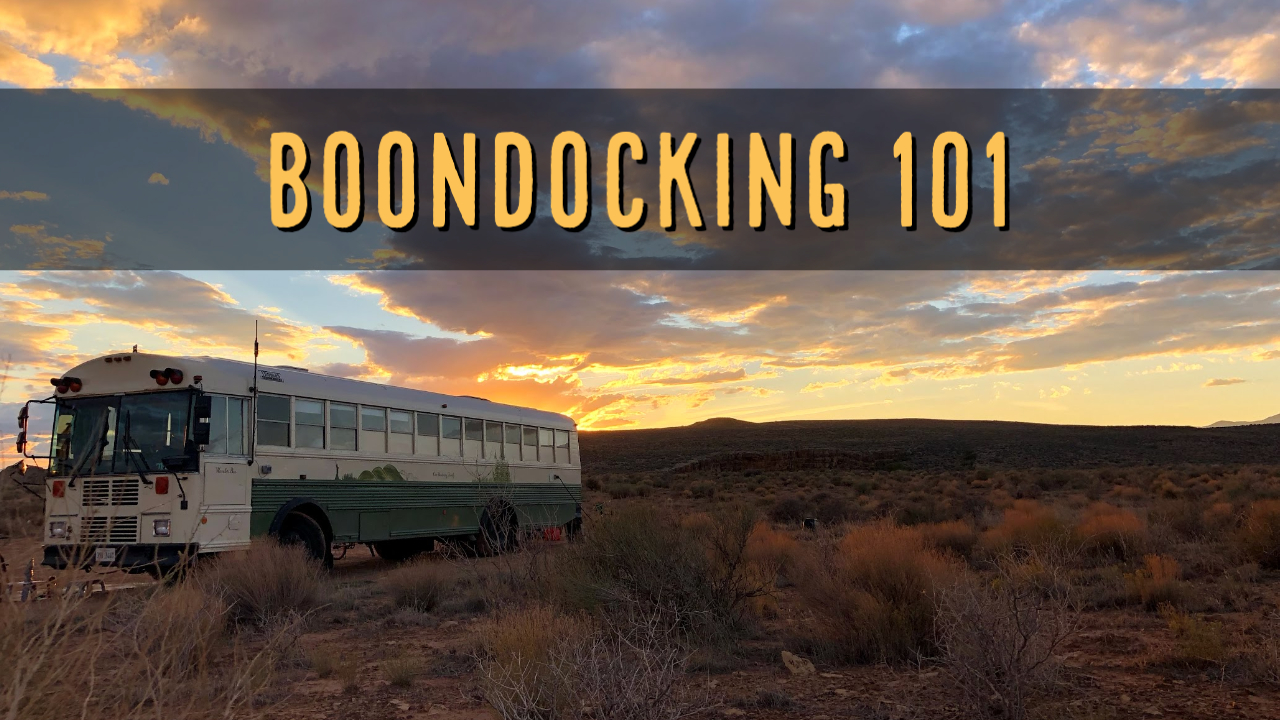 Boondocking 101 – It’s Easier Than You Think