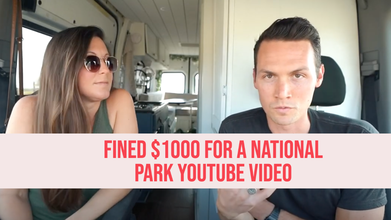 Is it illegal to shoot video for YouTube in National Parks?
