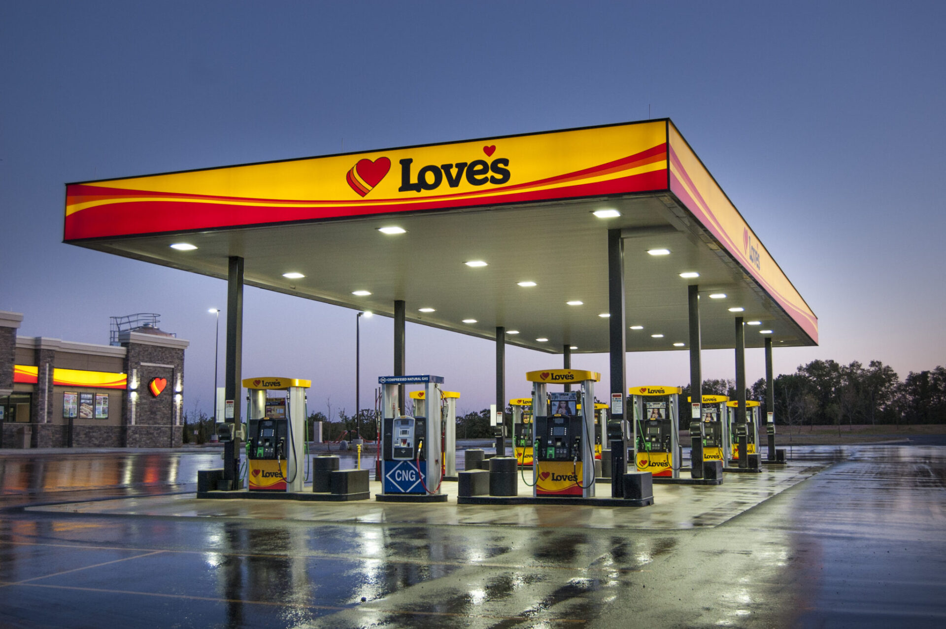 Love’s Truck Stops Get Into the Camping Business