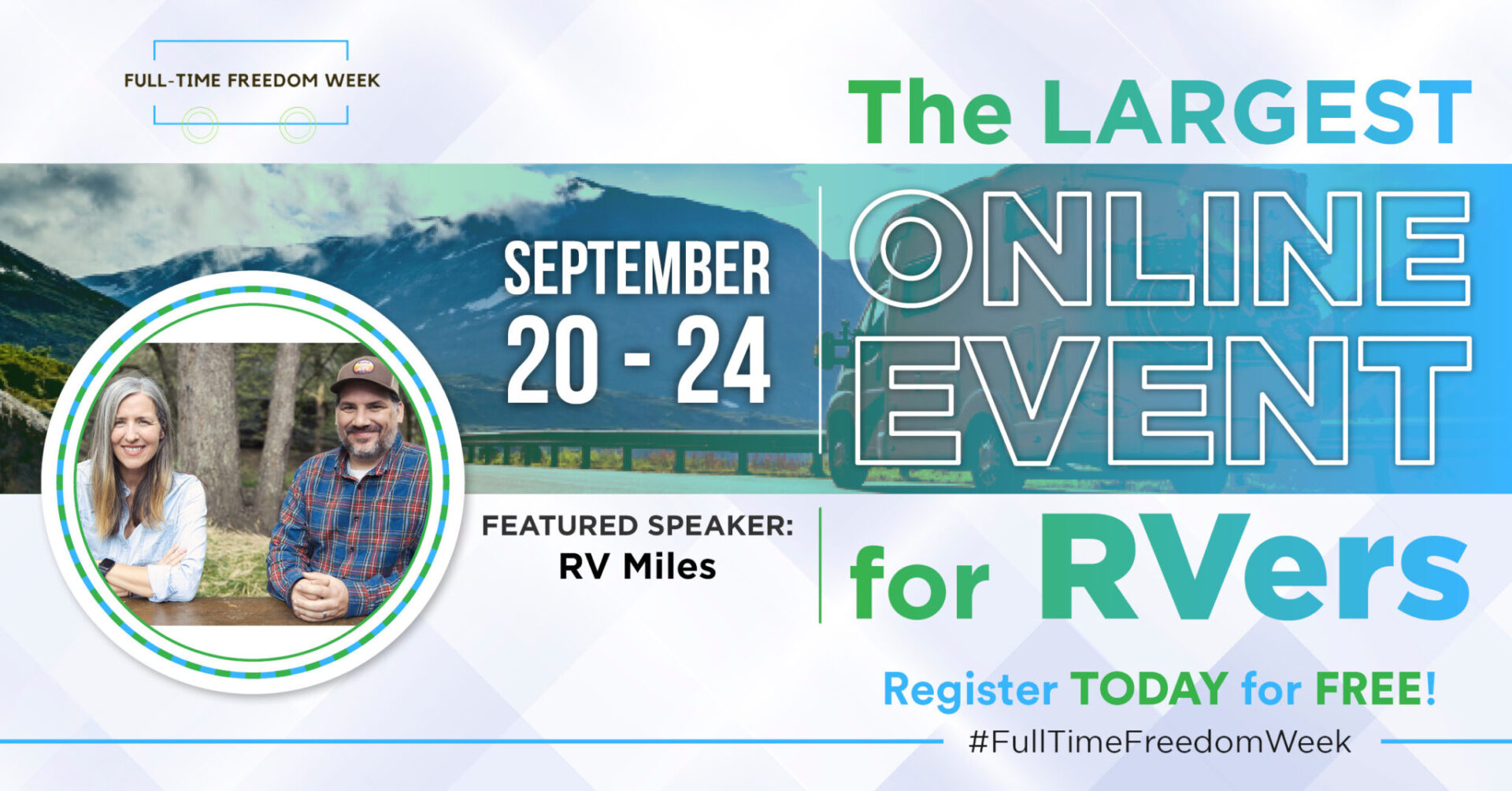 RV Miles Joins Full-Time Freedom Week Event