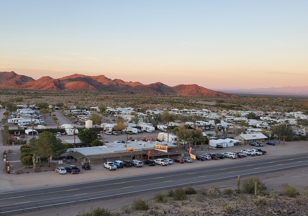 Campground improvements in Arizona, Texas and California