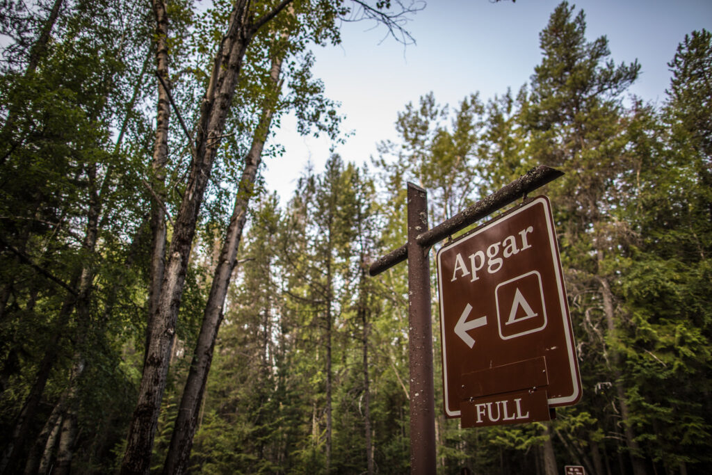 Campground reservations at Glacier National Park