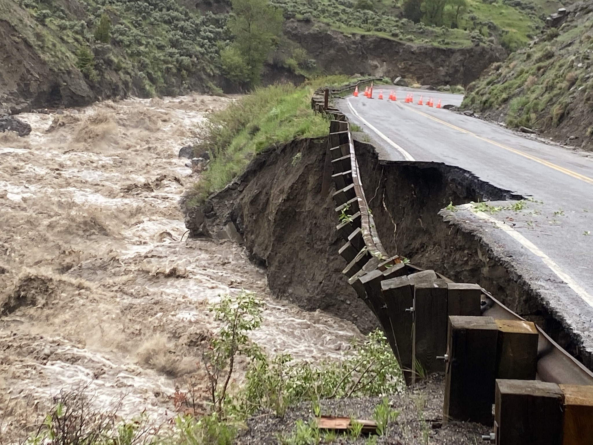 Yellowstone National Park Is Entirely Closed Due to Damage From “Unprecedented Rainfall”