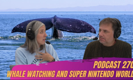 Podcast 270: Whale Watching in Baja and Super Nintendo World at Universal Studios