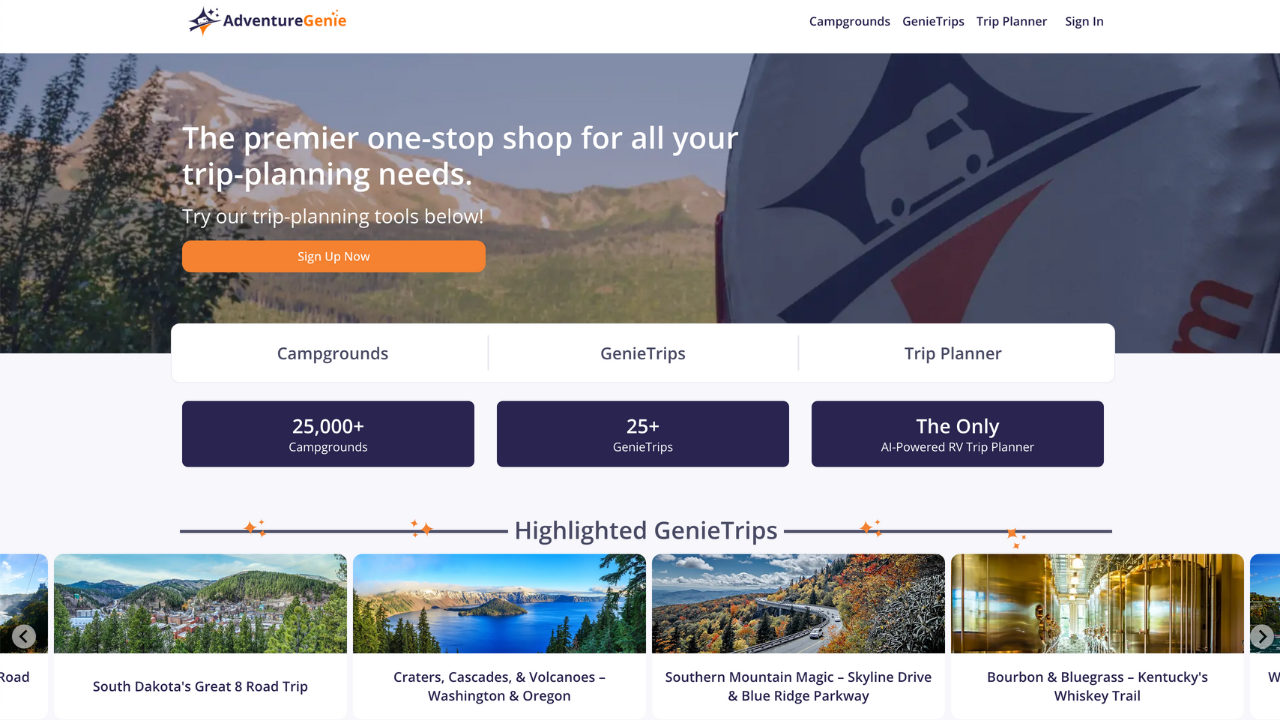 AI-BASED SOLUTION FOR RV AND CAMPING TRIP PLANNING LAUNCHES