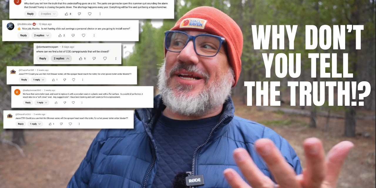 Q&A: Are RV Parts Chinese? National Parks Closing? Why I Don’t Wear Gloves