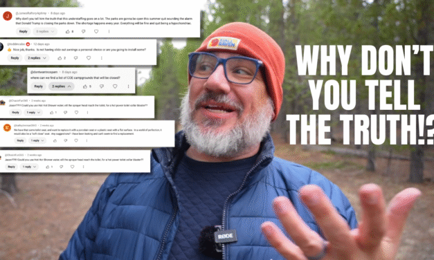 Q&A: Are RV Parts Chinese? National Parks Closing? Why I Don’t Wear Gloves