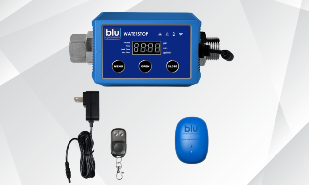 Blu Technology Launches WATERSTOP, Automatic RV Water Shut-Off, Leak Detection